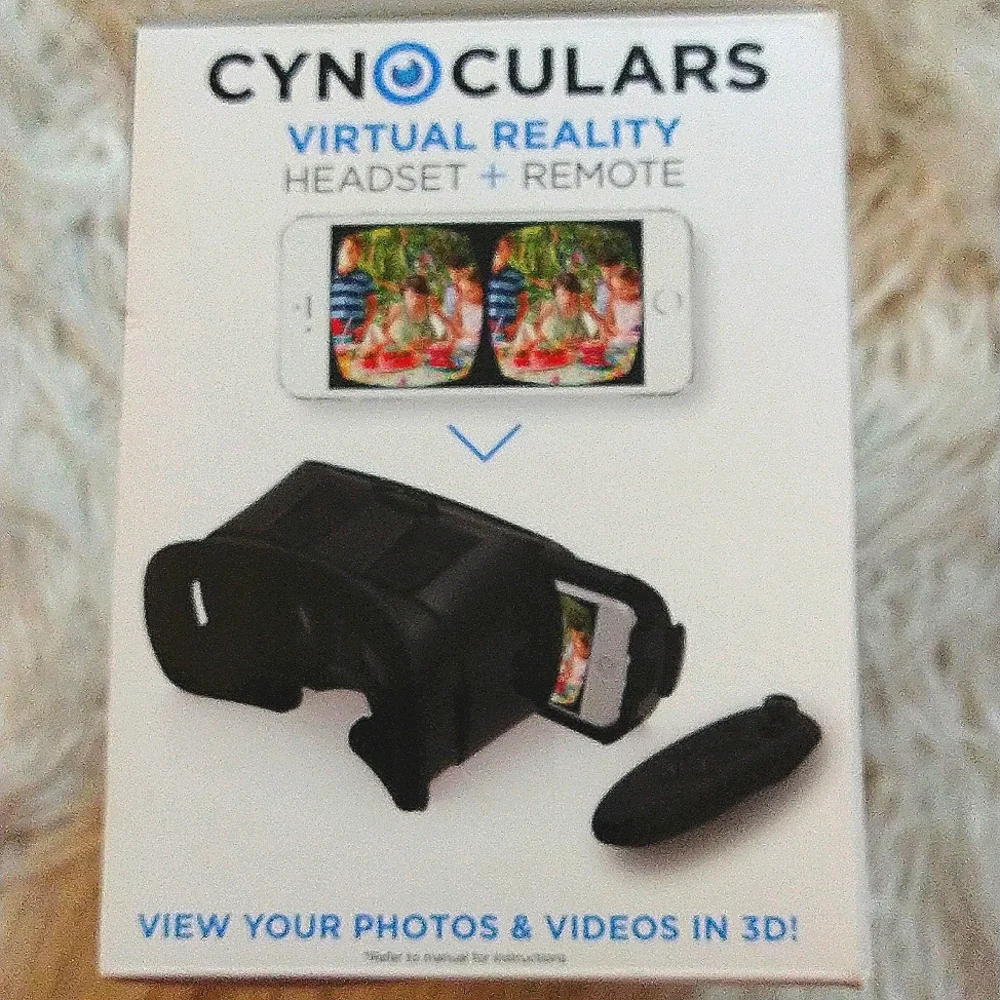 By HYPE Cynoculars Virtual Reality Headset & Remote - As seen on TV